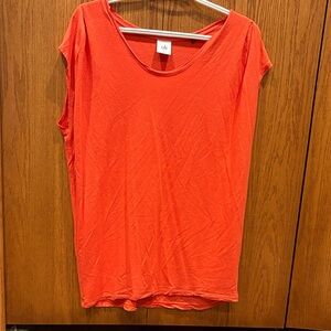 CAbi Bright Orange Short Sleeve Tee